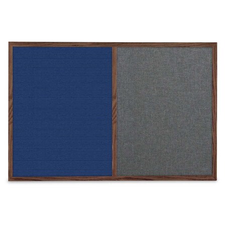 United Visual Products Slim Style Indoor Enclosed Corkboard, 30 UV503SCH-GOLD-APRICOT